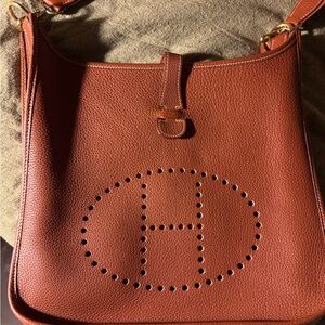 Hermes Evelyne Gen I Gold Clemence GM